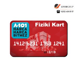 A101 Fiziki Kart