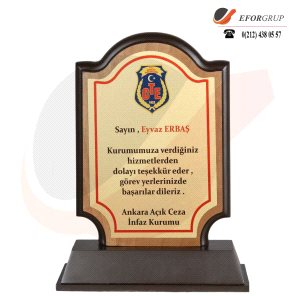 Ahşap Plaketler