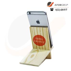 Ahşap Telefon Tutucu