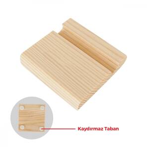 Ahşap Telefon Tutucu