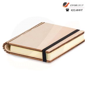 Ahşap Yapışkanlı Not Kağıdı