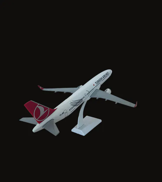 Airbus A321neo Logo Baskılı Uçak Maketi