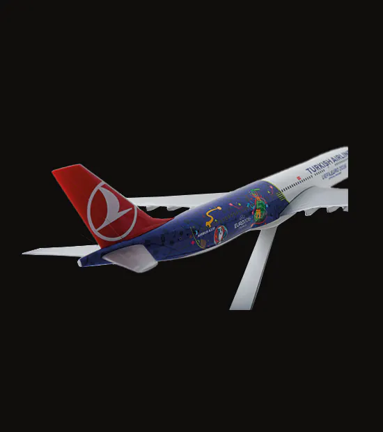 Airbus A330 Logo Baskılı Uçak Maketi