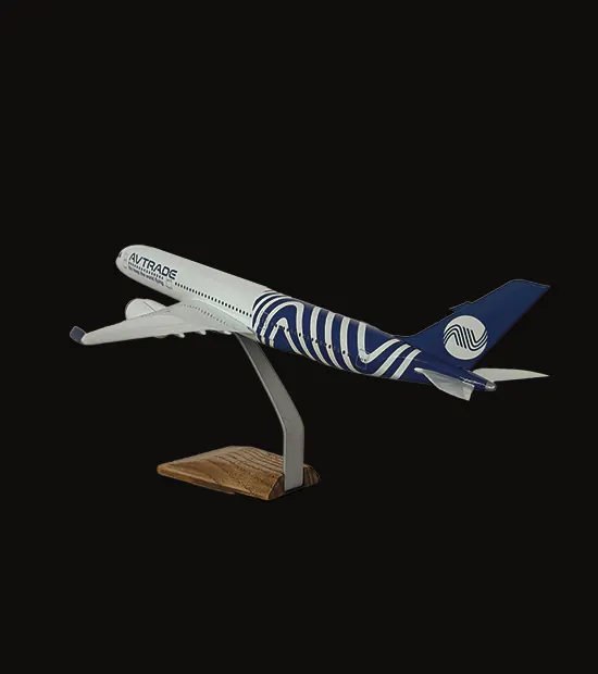 Airbus A350 Logo Baskılı Uçak Maketi