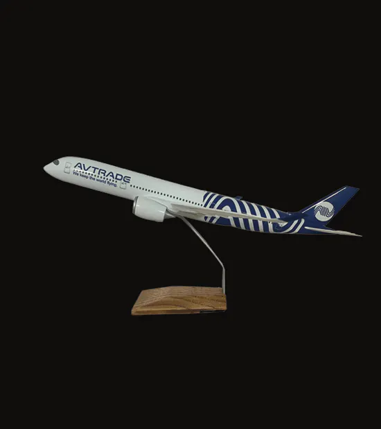 Airbus A350 Logo Baskılı Uçak Maketi