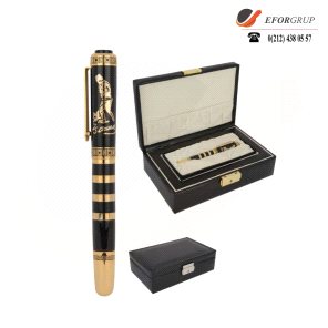 Altın Renk Kutulu Roller Kalem