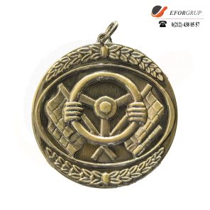 Motor Sporları Altın Renk Madalya