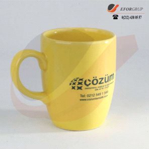 Atlantis Renkli Seramik Kupa