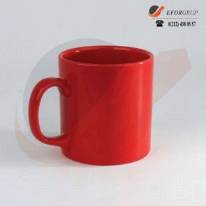 Atlas Renkli Seramik Kupa