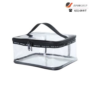 Baskılı Şeffaf Çanta