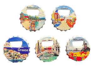 BASKILI YUVARLAK AÇACAKLI MAGNET