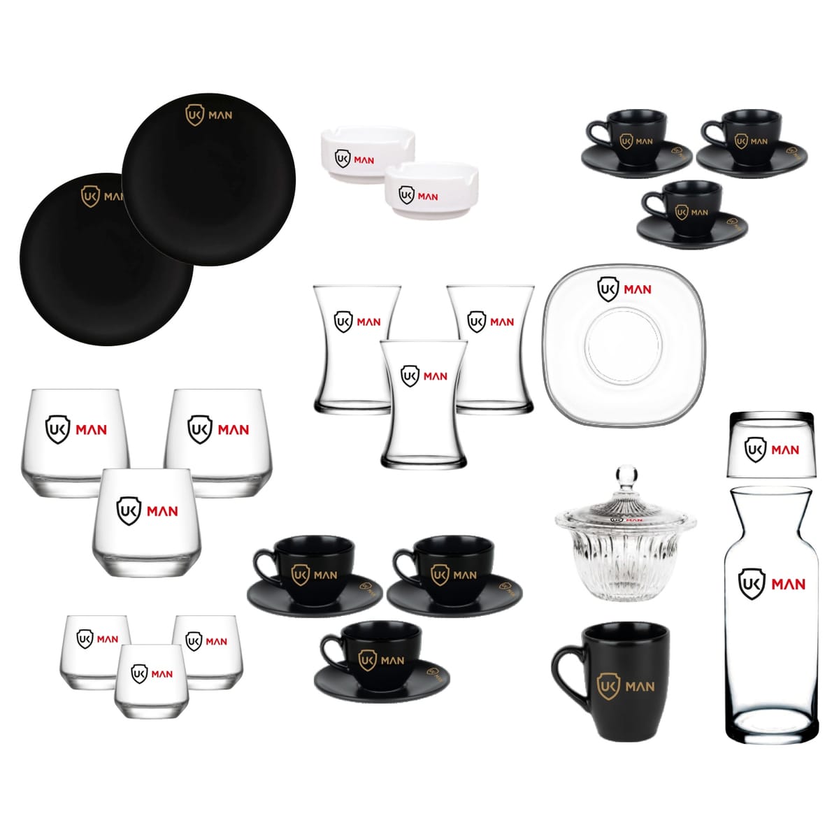 Black Diamond 140 Parça Ofis Seti