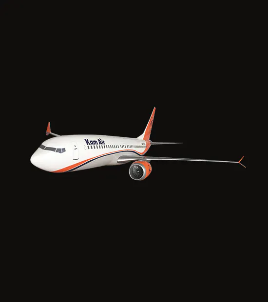 Boeing 737 MAX 10 Logo Baskılı Uçak Maketi