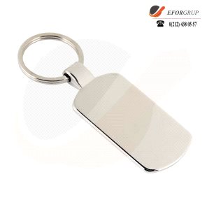 Çift Taraflı Metal Anahtarlık