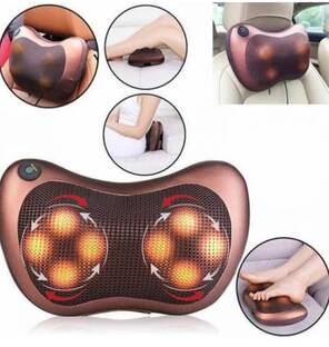 Çift Yönlü Dönebilen Masaj Yastığı Ayak Bel Boyun Sırt Vücut Omuz Masaj Aleti