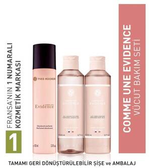 YVES ROCHER Comme Une Evidence Deodorant -Banyo Seti
