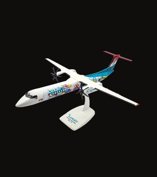 De Havilland Dash 8 Logo Baskılı Uçak Maketi