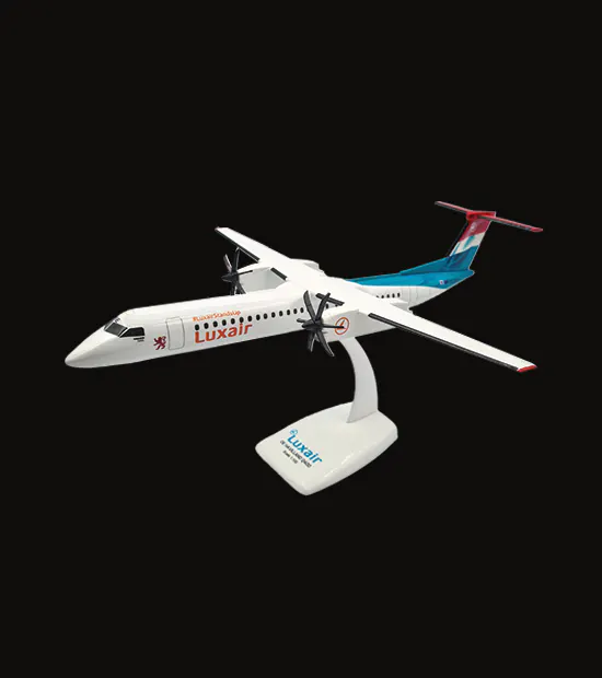 De Havilland Dash 8 Logo Baskılı Uçak Maketi