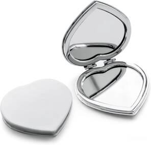 DERİ KALPLİ PROMOSYON AYNA