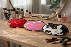 DUDAK ŞEKLİNDE MAKYAJ ÇANTASI