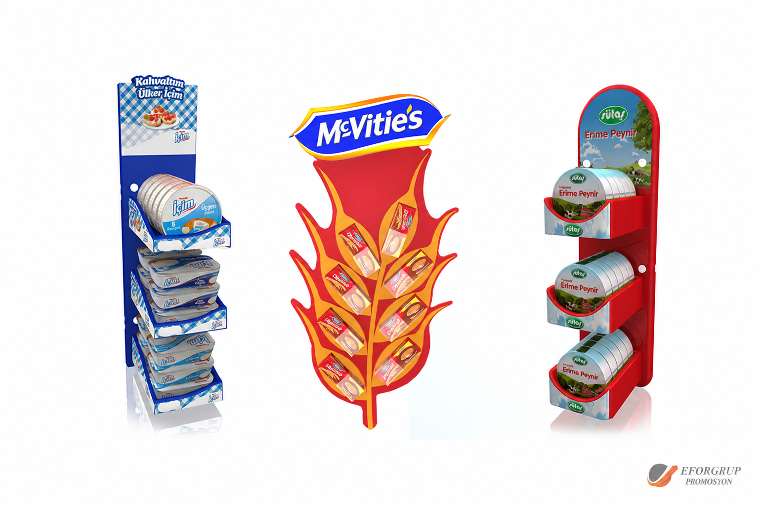 Askılı Klips Şerit Ürün Teşir Standı