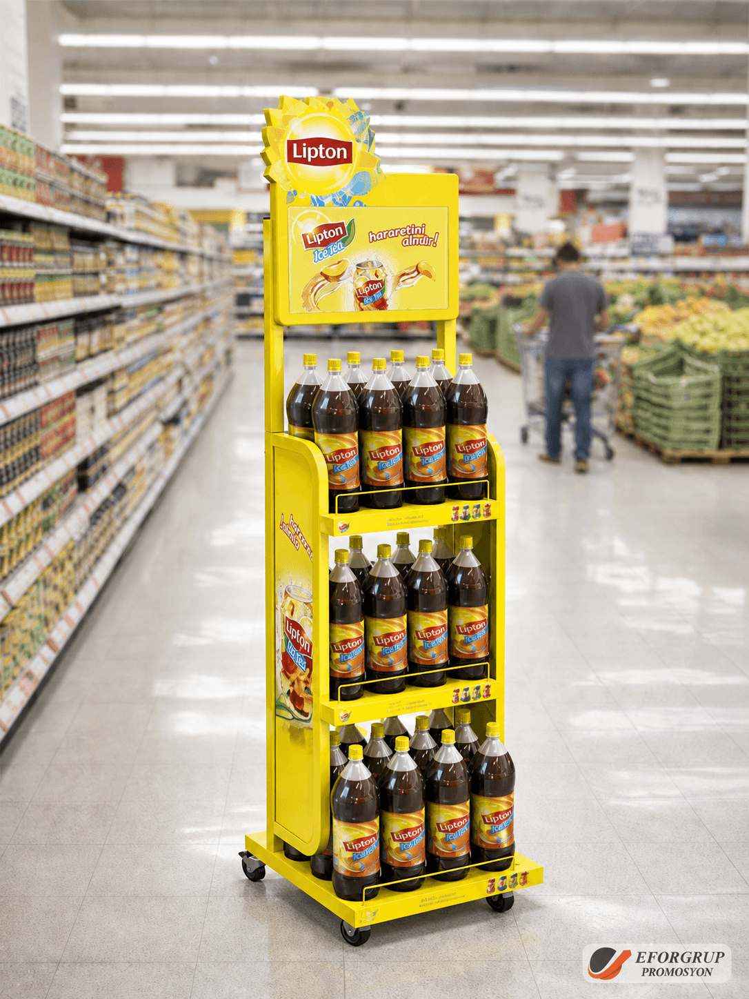 Ayaklı Market ve FMCG Ürün Teşhir Standı
