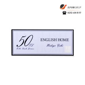 English Home Hediye Çeki