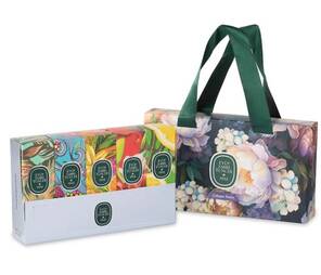 Eyüp Sabri Tuncer5'li 16 ml Kolonya - Set 1 - Kurdeleli Hediye Çanta