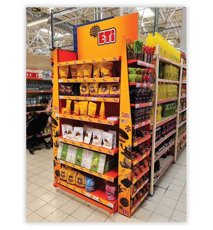 Gondol Ürün Teşhir Standı - Market ve Mağaza