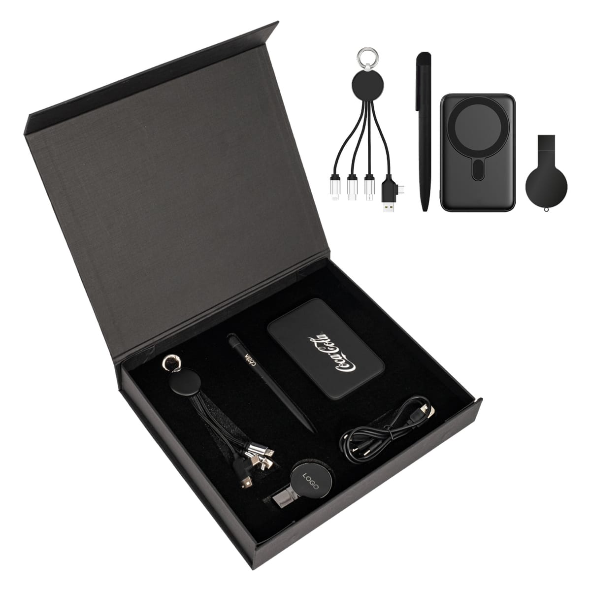 Karton Kutulu Vip Set 10.000 MAH 26X22,5X4CM Metal