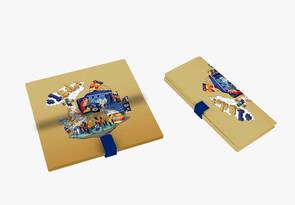 Katlanabilir Baskılı Minder