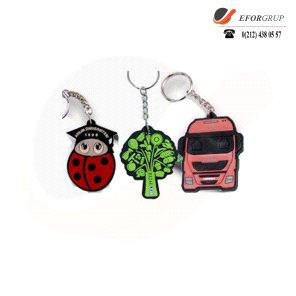 Promosyon Kauçuk Anahtarlık