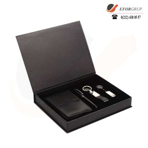 KAYSERI Vip Set(Bloknot+Usb Bellek+Anahtarlık+Kalem)