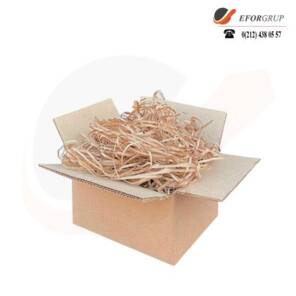 Kırpıntı Kağıt Düz Krem