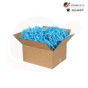 Kırpıntı Kağıt Koyu Mavi