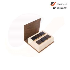 Kitap Kutulu Madlen Çikolata Seti