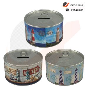 Konserve Şeklinde Para Kumbarası