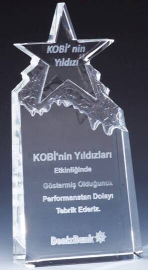 KRİSTAL PLAKET