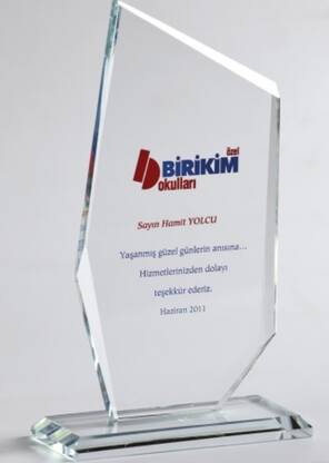 KRİSTAL PLAKET