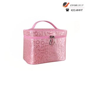 Kutu Şeklinde Makyaj Çantası