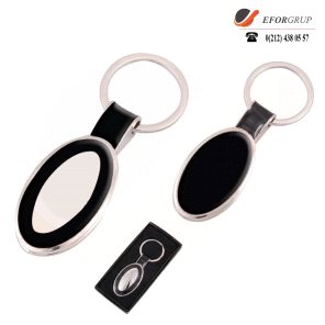 Kutulu Yuvarlak Metal Anahtarlık