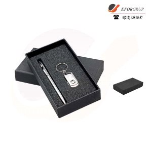 Kutulu VIP Set(Tükenmez kalem - Usb Bellek)