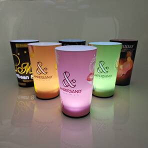 Led Işıklı Bardak