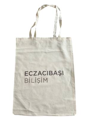 LOGO BASKILI BEZ ÇANTA