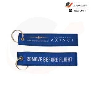 Markalı Dokuma Anahtarlık