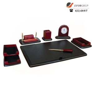 Bordo Detaylı Masa Sümeni