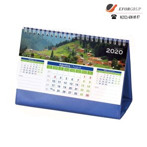 Promosyon Manzaralı Masa Takvimi