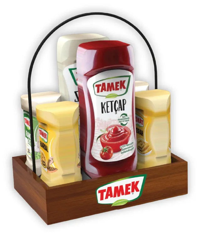 Logo Baskılı Masaüstü Ürün Standı - Kasa Önü