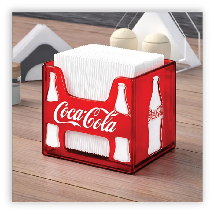 Logo Baskılı Masaüstü Ürün Standı - Kafe ve Restoran