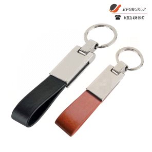 Metal Derili Anahtarlık